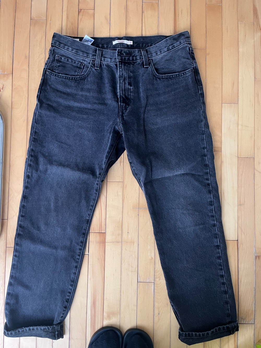 Levi's Black Straight Leg Women's Jeans